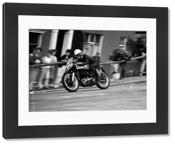 John Chapman (Norton  /  BSA) 1961 Senior Manx Grand Prix