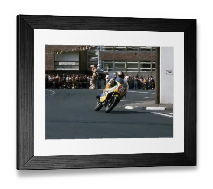 Framed Print : Charlie Sanby (Moto Guzzi) 1978 Formula One TT Framed Print : Charlie Sanby (Moto Guzzi) 1978 Formula One TT
