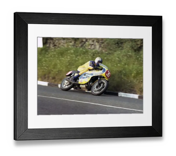 Framed Print : Charlie Sanby (Moto Guzzi) 1978 Formula One TT Framed Print : Charlie Sanby (Moto Guzzi) 1978 Formula One TT