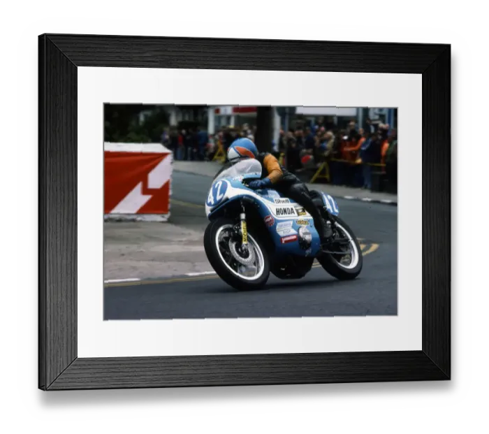 Framed Print : Dave Mason (Honda) 1977 Jubilee TT Framed Print : Dave Mason (Honda) 1977 Jubilee TT
