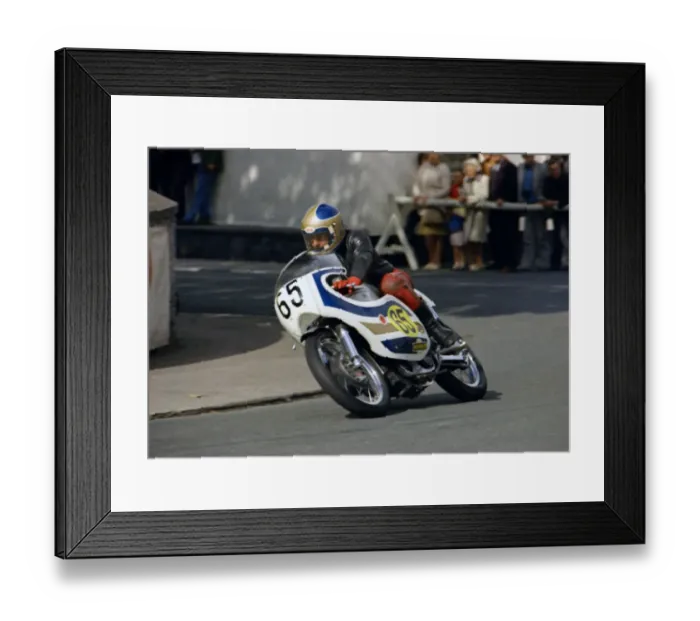 Framed Print : Malcolm Wheeler (Seeley) 1974 Senior Manx Grand Prix Framed Print : Malcolm Wheeler (Seeley) 1974 Senior Manx Grand Prix