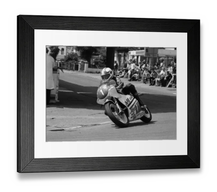 Framed Print : Brian Reid (EMC) 1984 Junior TT Framed Print : Brian Reid (EMC) 1984 Junior TT