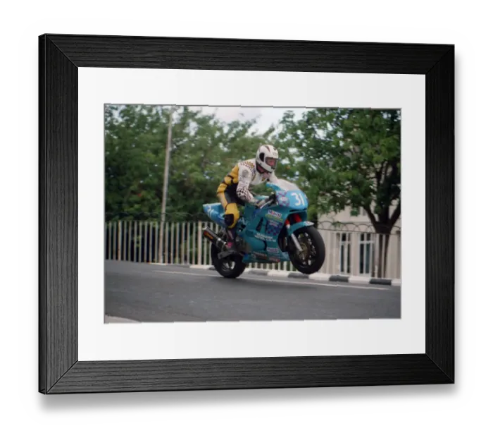 Framed Print : Adrian Archibald (Honda) 1995 Newcomers Manx Grand Prix Framed Print : Adrian Archibald (Honda) 1995 Newcomers Manx Grand Prix