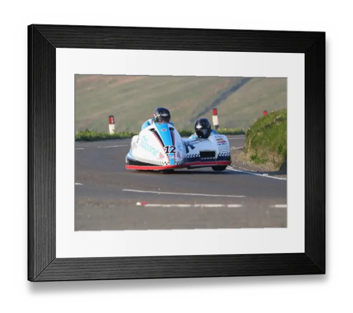 Framed Print : Lewis Blackstock & Patrick Rosney (LCR Honda) 2018 Sidecar TT Framed Print : Lewis Blackstock & Patrick Rosney (LCR Honda) 2018 Sidecar TT