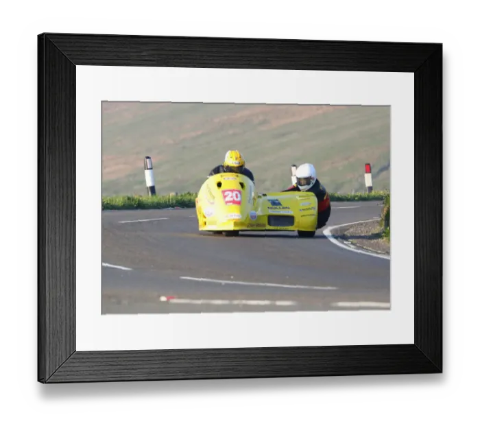 Framed Print : Gordon Shand & Frank Claeys (Shand) 2018 Sidecar TT Framed Print : Gordon Shand & Frank Claeys (Shand) 2018 Sidecar TT