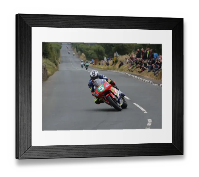 Framed Print : Ivan Lintin (Kawasaki) 2018 Southern 100