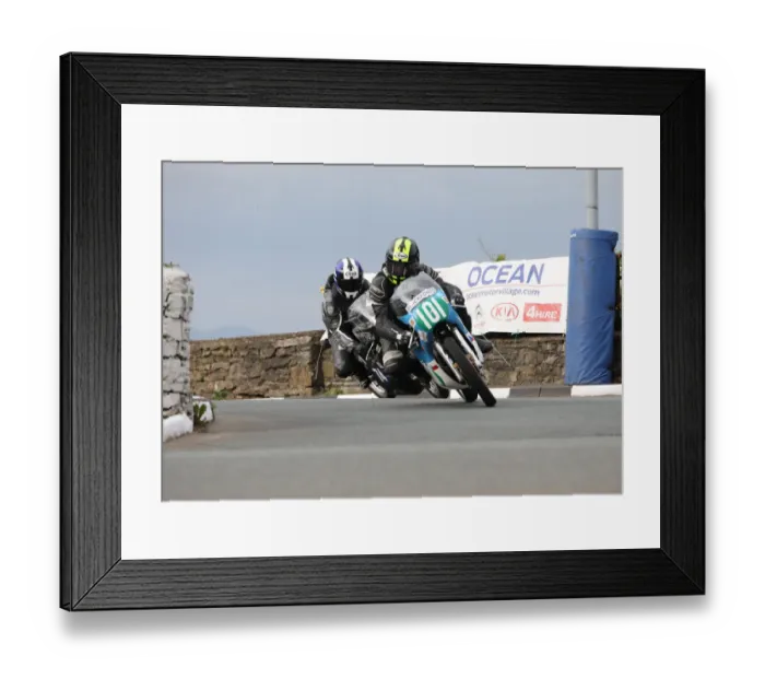 Framed Print : Jeff Ward (Suzuki) 2018 Pre-TT Classic Framed Print : Jeff Ward (Suzuki) 2018 Pre-TT Classic