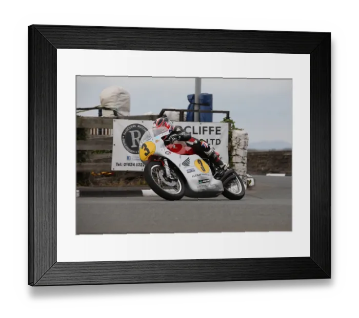 Framed Print : Steve Ferguson (Honda) 2018 Pre-TT Classic Framed Print : Steve Ferguson (Honda) 2018 Pre-TT Classic