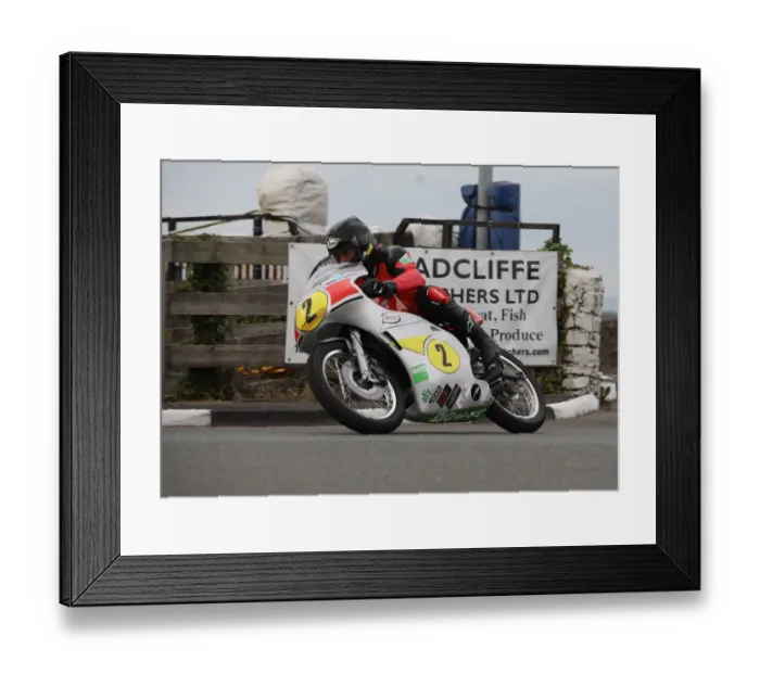 Framed Print : Alan Oversby (Honda) 2018 Pre-TT Classic Framed Print : Alan Oversby (Honda) 2018 Pre-TT Classic