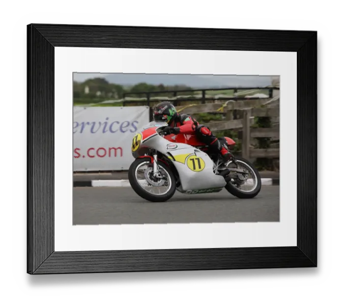 Framed Print : Dominic Herbertson (Honda) 2018 Pre-TT Classic Framed Print : Dominic Herbertson (Honda) 2018 Pre-TT Classic
