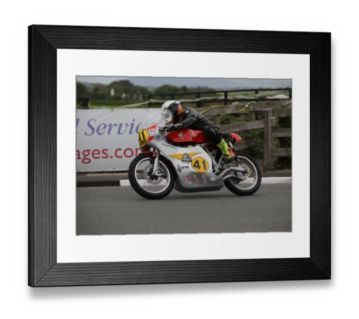 Framed Print : Ben Rea (Honda) 2018 Pre-TT Classic Framed Print : Ben Rea (Honda) 2018 Pre-TT Classic