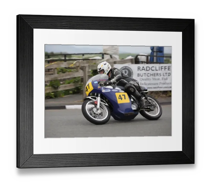 Framed Print : Alan Bud Jackson (Norton) 2018 Pre-TT Classic Framed Print : Alan Bud Jackson (Norton) 2018 Pre-TT Classic