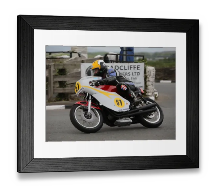 Framed Print : Neil Lloyd (Honda) 2018 Pre-TT Classic Framed Print : Neil Lloyd (Honda) 2018 Pre-TT Classic
