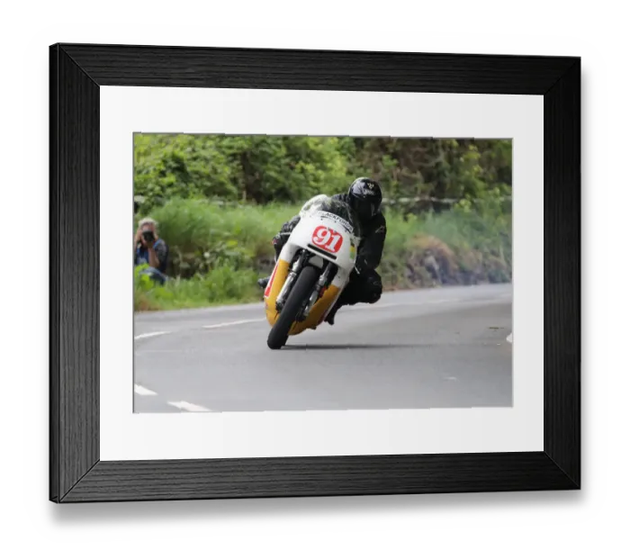 Framed Print : Nicolai Klinker (Triumph) 2018 Pre-TT Classic Framed Print : Nicolai Klinker (Triumph) 2018 Pre-TT Classic