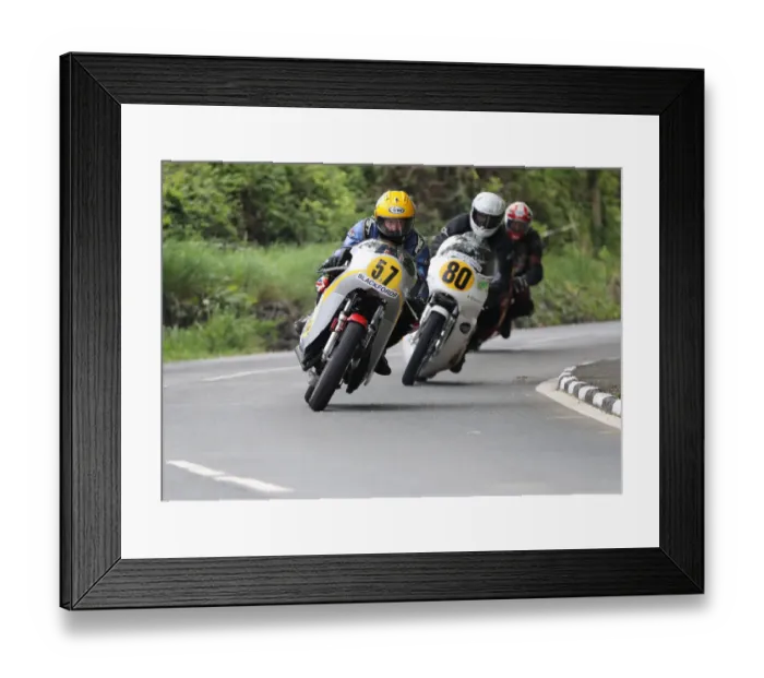 Framed Print : Neil Lloyd & Roy Phipps (Honda) 2018 Pre-TT Classic Framed Print : Neil Lloyd & Roy Phipps (Honda) 2018 Pre-TT Classic