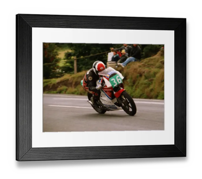 Framed Print : Phillip Pennington (Yamaha) 1989 Lightweight Manx Grand Prix Framed Print : Phillip Pennington (Yamaha) 1989 Lightweight Manx Grand Prix