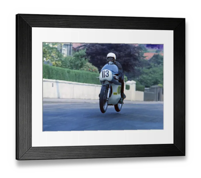 Framed Print : Brian Swales (Norton) 1970 Senior TT Framed Print : Brian Swales (Norton) 1970 Senior TT