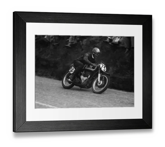 Framed Print : Wilson Ferguson (Matchless) 1956 Senior TT