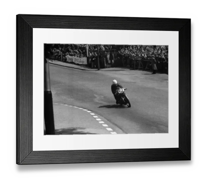 Framed Print : John Hartle (Norton) 1956 Senior TT Framed Print : John Hartle (Norton) 1956 Senior TT