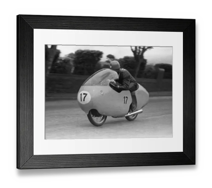 Framed Print : Roberto Colombo (MV) 1957 Lightweight TT