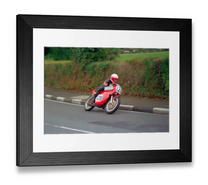 Framed Print : Rupert Murden (Aermacchi) 1987 Classic Junior Manx Grand Prix Framed Print : Rupert Murden (Aermacchi) 1987 Classic Junior Manx Grand Prix