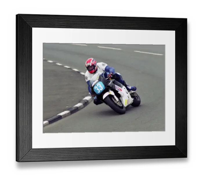 Framed Print : Phil Murden (Honda) 1999 Junior Manx Grand Prix Framed Print : Phil Murden (Honda) 1999 Junior Manx Grand Prix