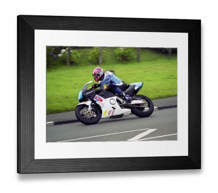 Framed Print : Phil Murden (Honda) 1999 Junior Manx Grand Prix Framed Print : Phil Murden (Honda) 1999 Junior Manx Grand Prix