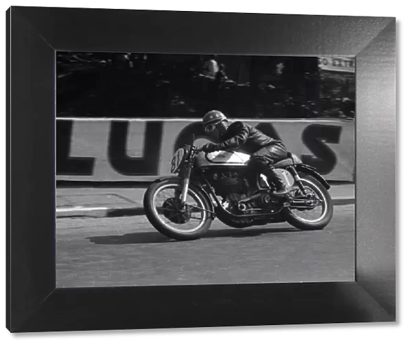 Nick Nicholson (Norton) 1953 Junior TT