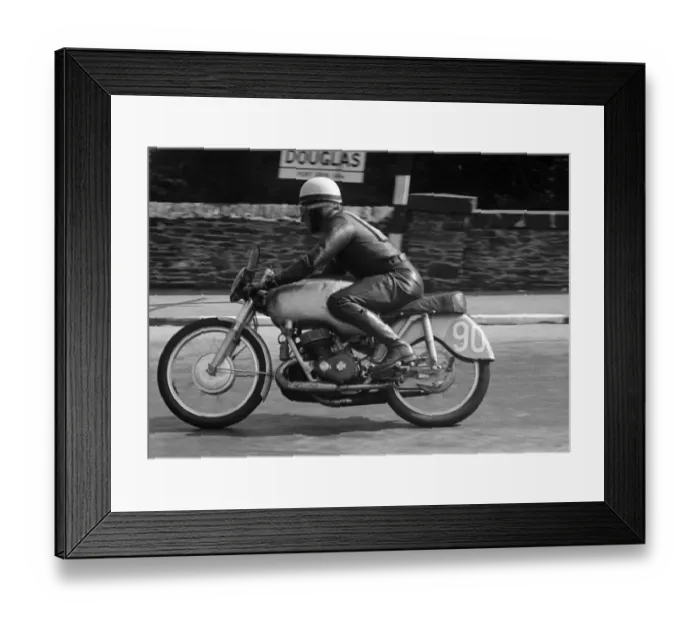 Framed Print : Siggi Wunsche (DKW) 1953 Junior TT Framed Print : Siggi Wunsche (DKW) 1953 Junior TT