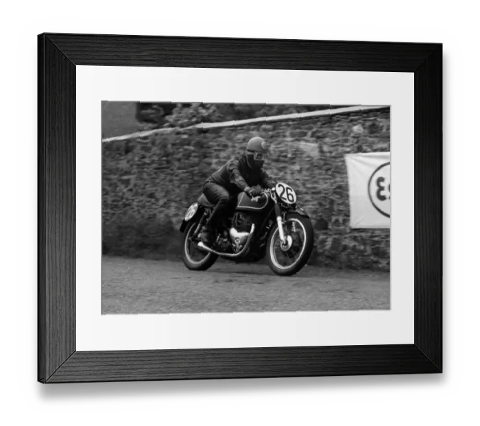 Framed Print : Ken Swallow (Matchless) 1954 Senior TT Framed Print : Ken Swallow (Matchless) 1954 Senior TT