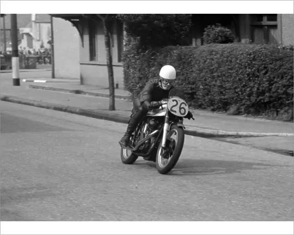 John Lewis (Norton) 1958 Senior Manx Grand Prix
