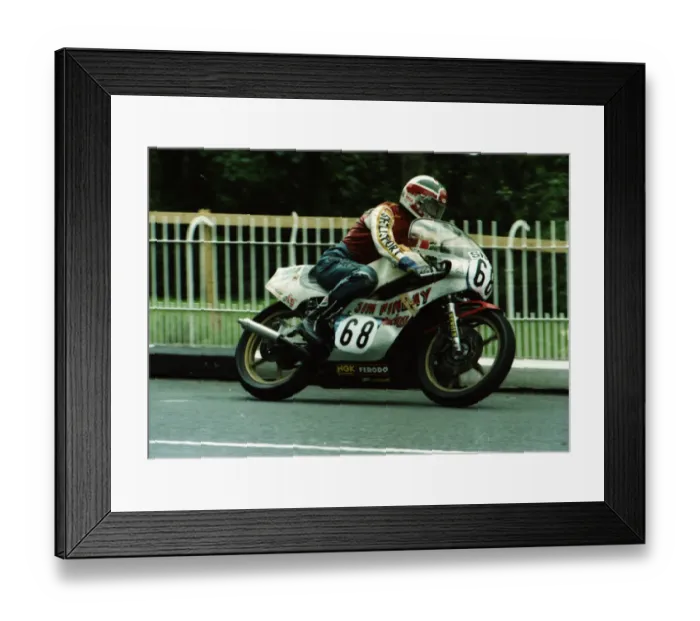 Framed Print : Donny Robinson (Yamaha) 1980 Classic TT Framed Print : Donny Robinson (Yamaha) 1980 Classic TT