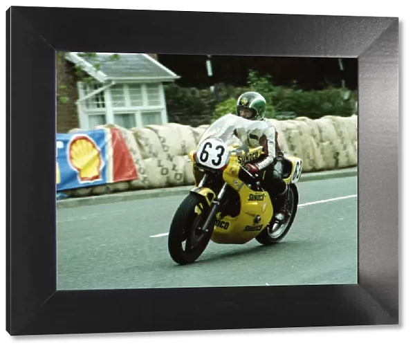 Bill Lawrance (Sunoco Kawasaki) 1980 Classic TT