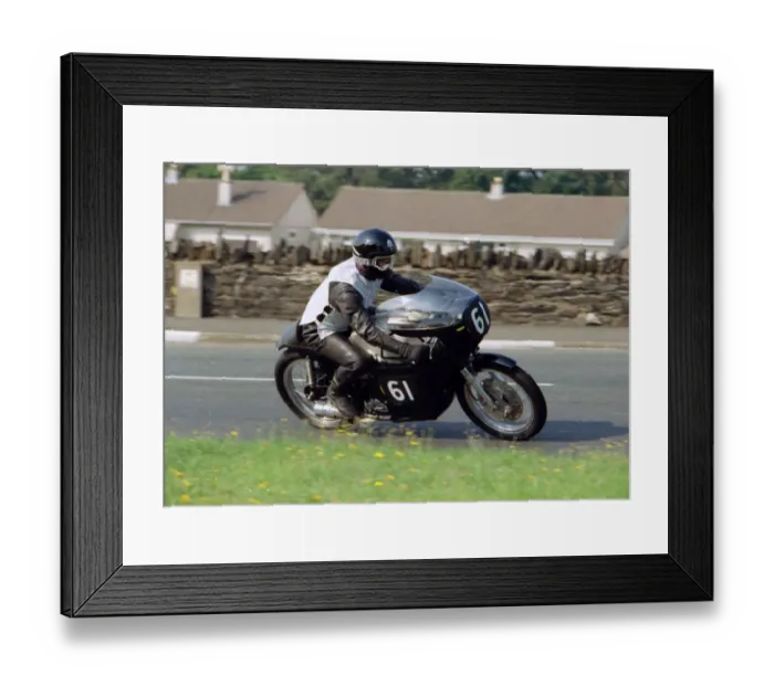 Framed Print : Brian Penfold (Norton) 1991 Senior Classic Manx Grand Prix Framed Print : Brian Penfold (Norton) 1991 Senior Classic Manx Grand Prix