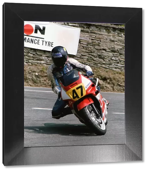 Toni Rechberger (Honda) 1992 Supersport 600 TT