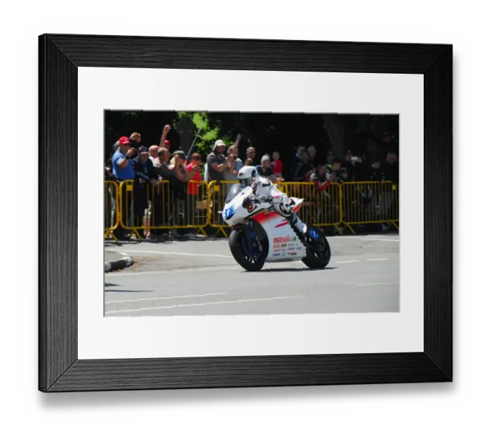 Framed Print : Bruce Anstey (Mugen) 2017 TT Zero Framed Print : Bruce Anstey (Mugen) 2017 TT Zero