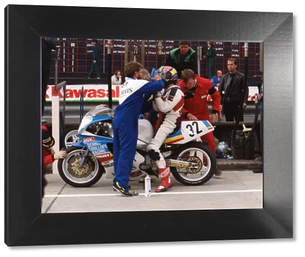 Steve Williams (Yamaha) 1990 Formula One TT