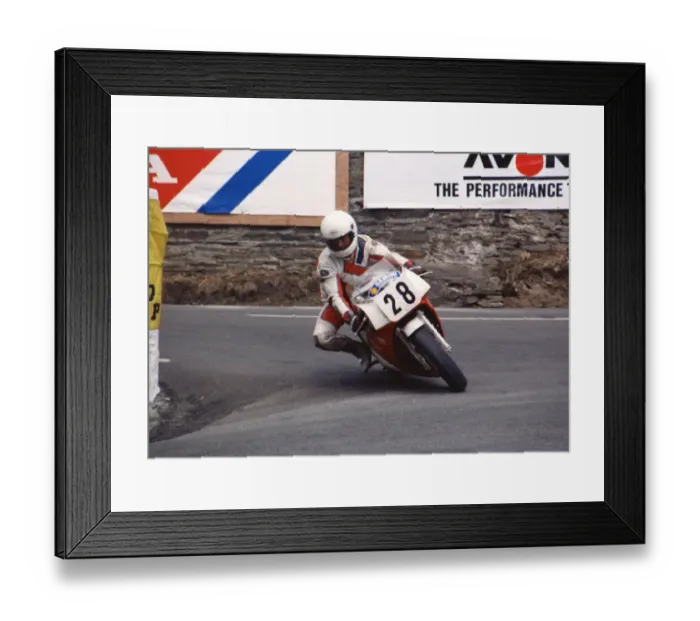 Framed Print : Bob Jackson (Honda) 1990 Formula One TT Framed Print : Bob Jackson (Honda) 1990 Formula One TT