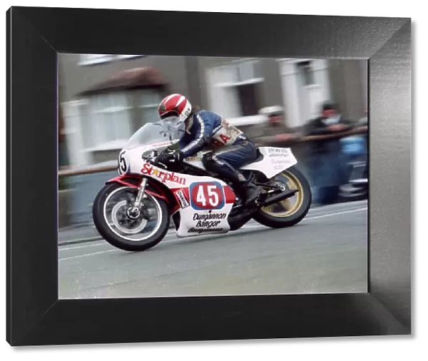 Paul Cranston (Yamaha) 1980 Newcomers Manx Grand Prix