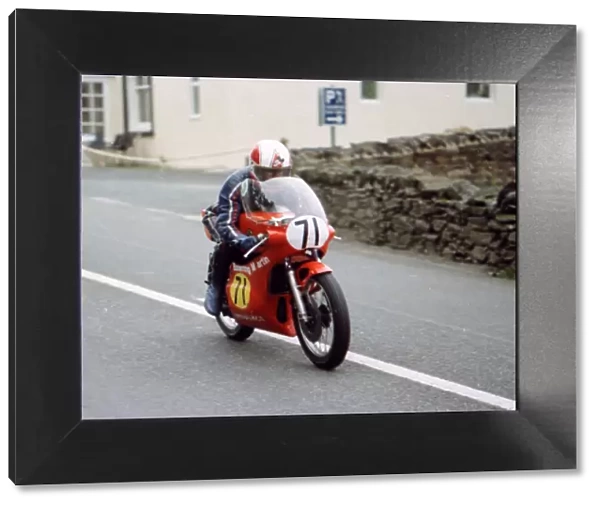 Larry Devlin (Bowring Yamaha) 1980 Senior Manx Grand Prix