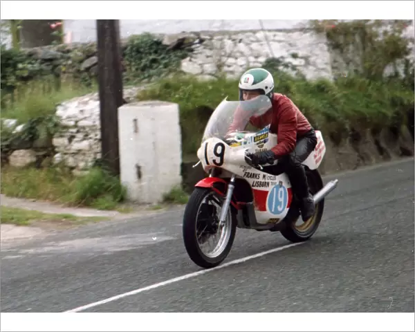 Dave McKinstry (Yamaha) 1980 Junior Manx Grand Prix