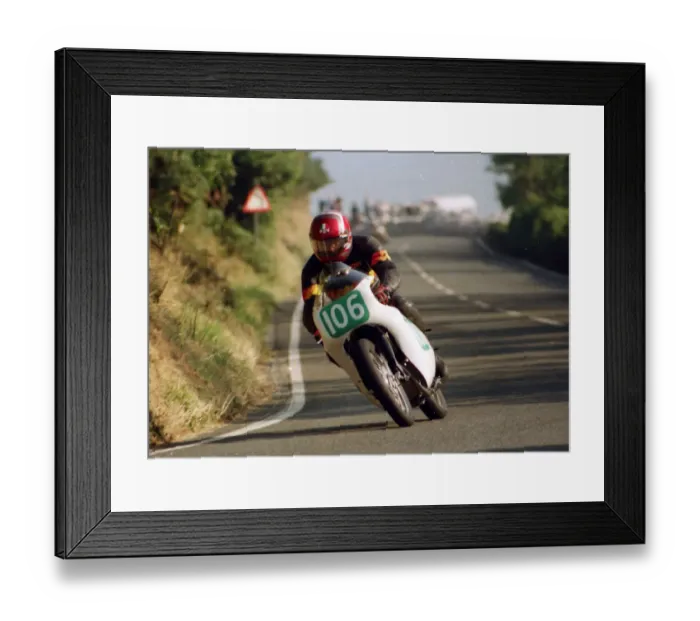 Framed Print : Tony Mason (NSU) 1991 Lightweight Classic Manx Grand Prix Framed Print : Tony Mason (NSU) 1991 Lightweight Classic Manx Grand Prix