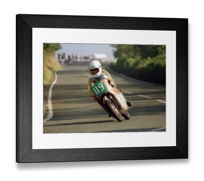 Framed Print : Nev Watts (Honda) 1991 Lightweight Classic Manx Grand Prix Framed Print : Nev Watts (Honda) 1991 Lightweight Classic Manx Grand Prix
