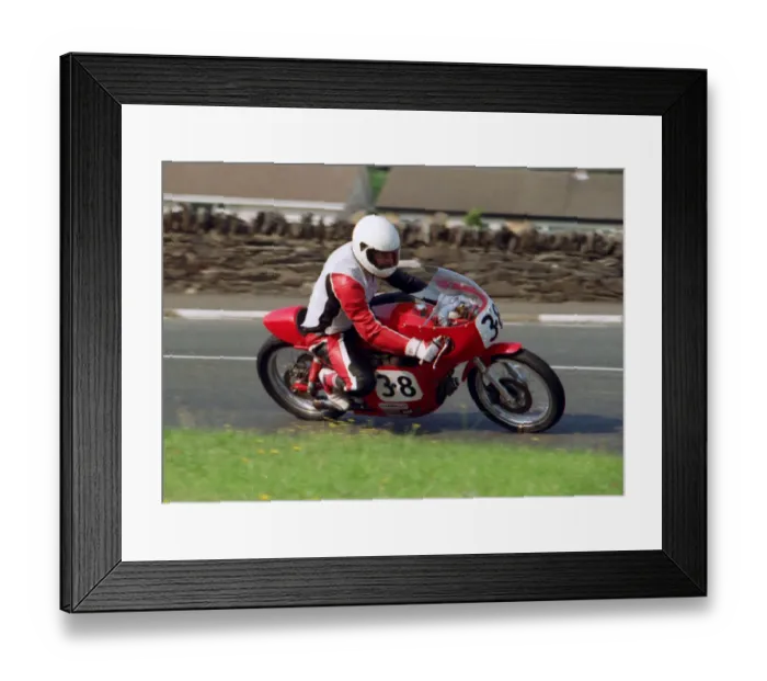 Framed Print : Peter Fleming (Aermacchi) 1991 Junior Classic Manx Grand Prix Framed Print : Peter Fleming (Aermacchi) 1991 Junior Classic Manx Grand Prix