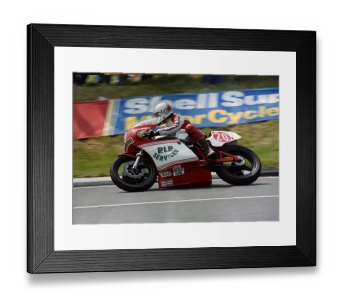 Framed Print : Kevin Wrettom (P&M Kawasaki) 1982 Formula One TT Framed Print : Kevin Wrettom (P&M Kawasaki) 1982 Formula One TT