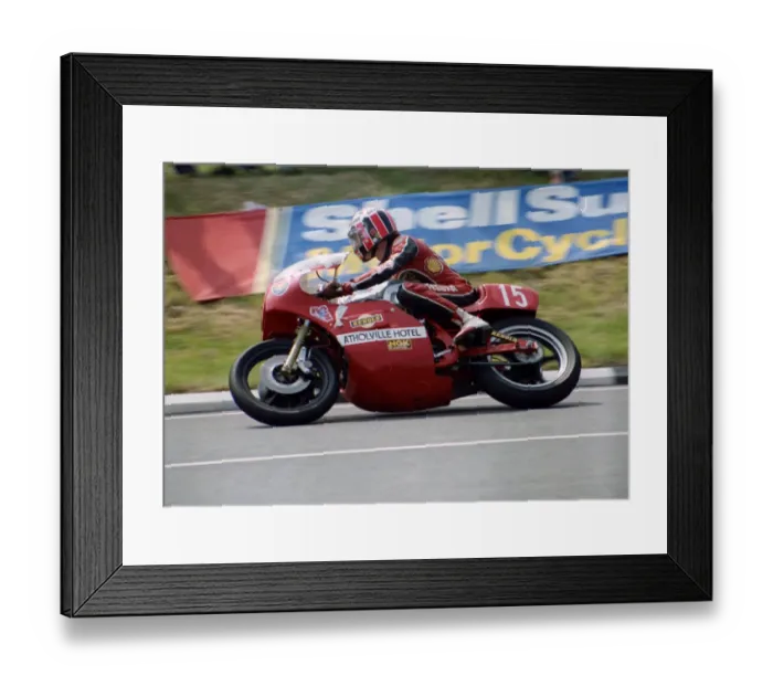 Framed Print : Bernard Murray (Kawasaki) 1982 Formula One TT Framed Print : Bernard Murray (Kawasaki) 1982 Formula One TT
