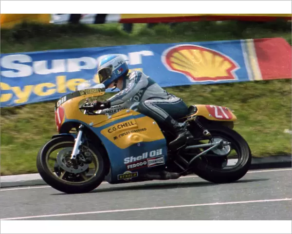 Frank Rutter (Chell Maxton Honda) 1982 Formula One TT