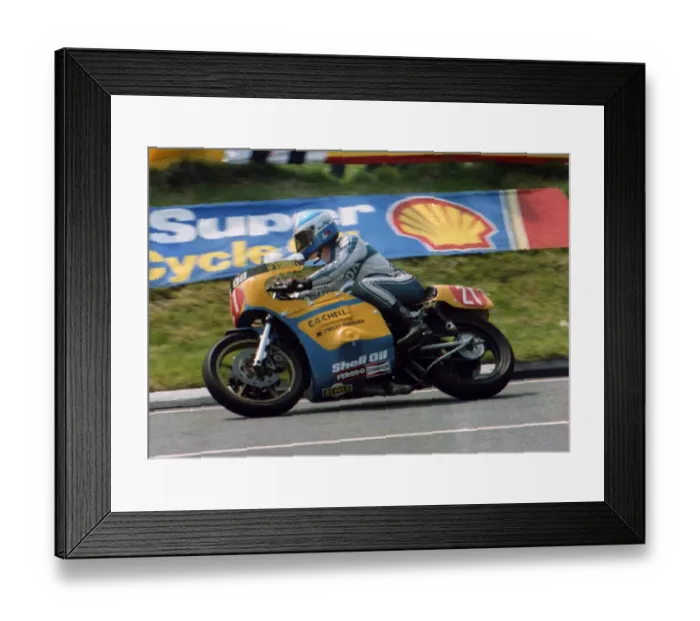 Framed Print : Frank Rutter (Chell Maxton Honda) 1982 Formula One TT Framed Print : Frank Rutter (Chell Maxton Honda) 1982 Formula One TT
