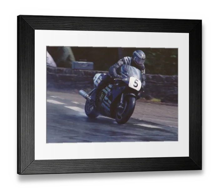 Framed Print : Trevor Nation (Norton) 1990 Senior TT Framed Print : Trevor Nation (Norton) 1990 Senior TT