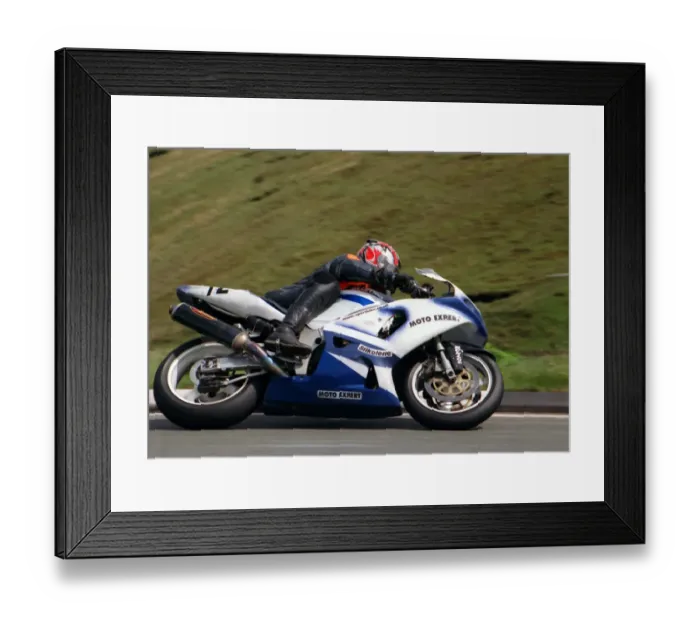 Framed Print : Fabrice Miguet (Suzuki) 2002 Formula One TT Framed Print : Fabrice Miguet (Suzuki) 2002 Formula One TT